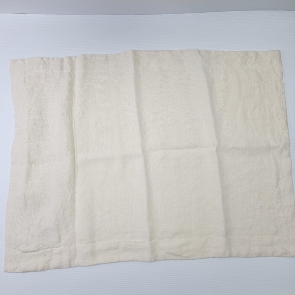 Ralph Lauren Standard Sham Foley Cream Linen 20 x 28 Neutral Natural Bedding - Picture 10 of 13